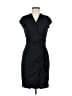 Bordeaux Solid Black Cocktail Dress Size M - photo 1