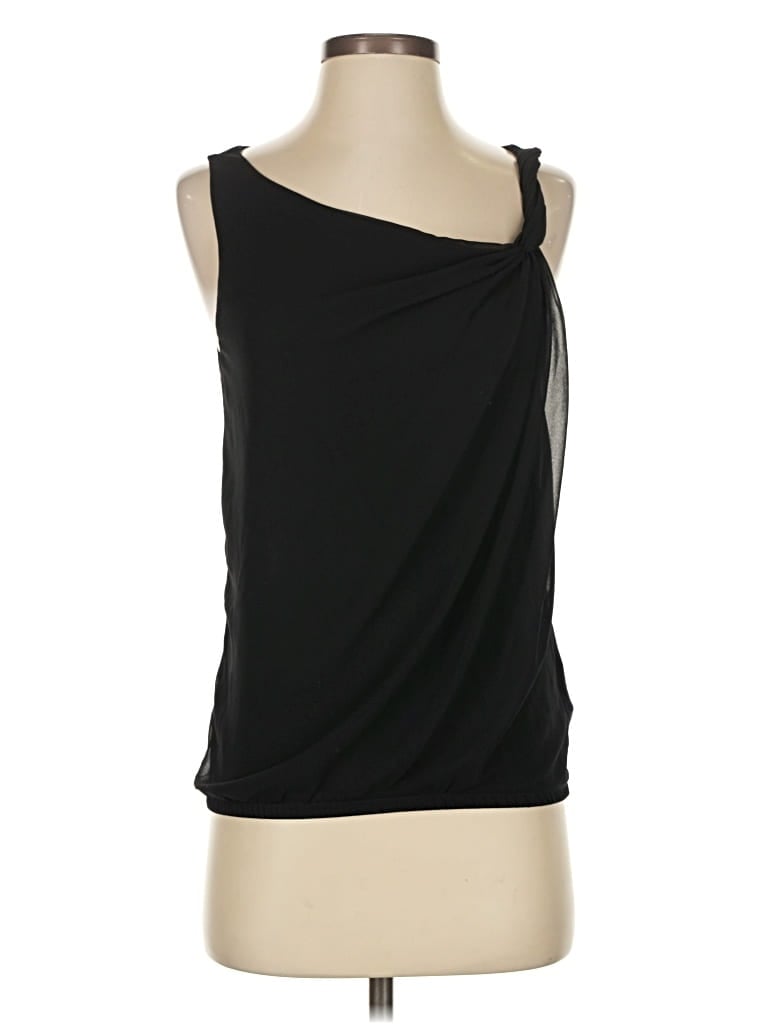 Pre-owned Express Tank Top Black One Shoulder Neckline Tops