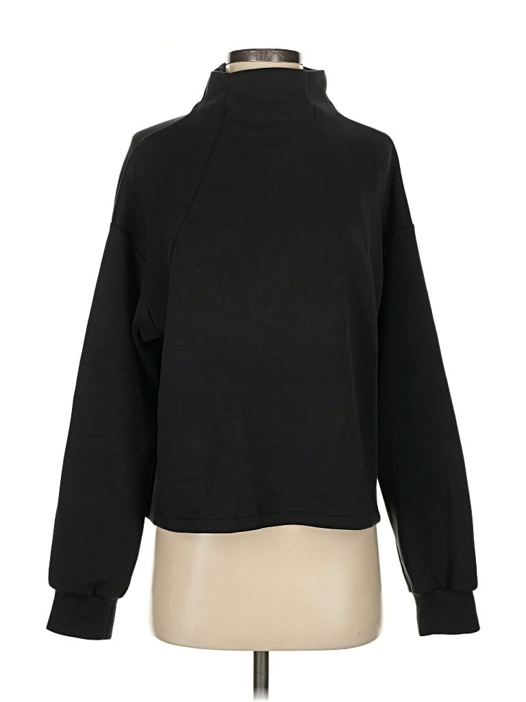 UNBRANDED Pre-owned Turtleneck Sweater In Black