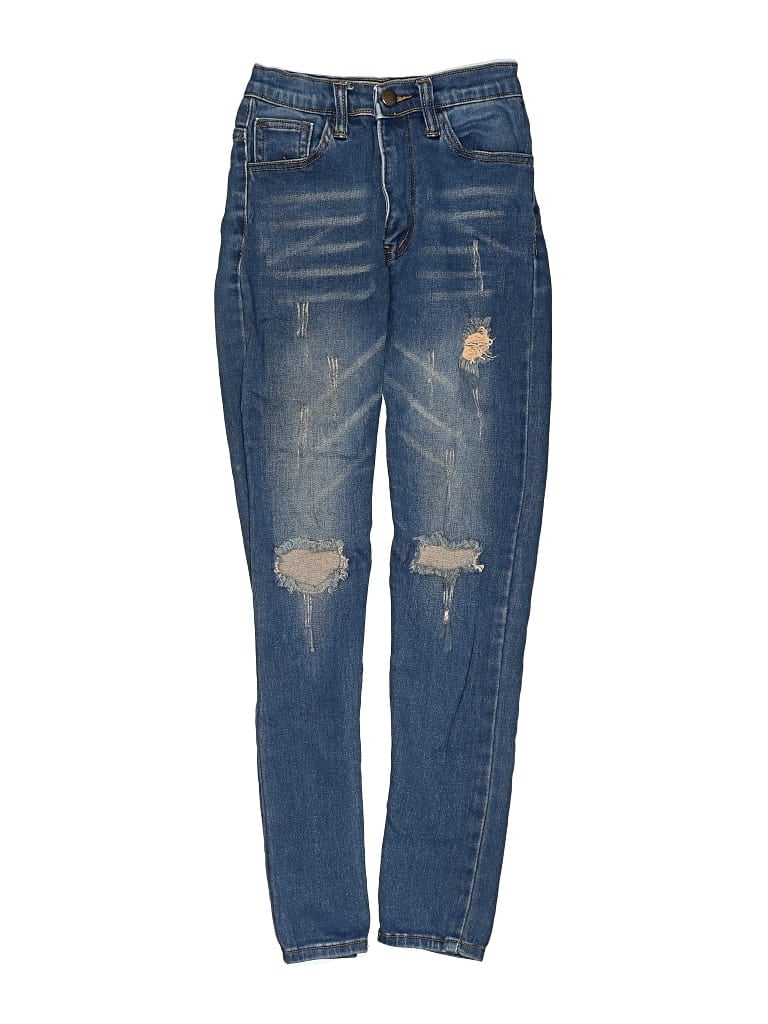 Pre-owned Assorted Brands Kids' Jeans In Blue