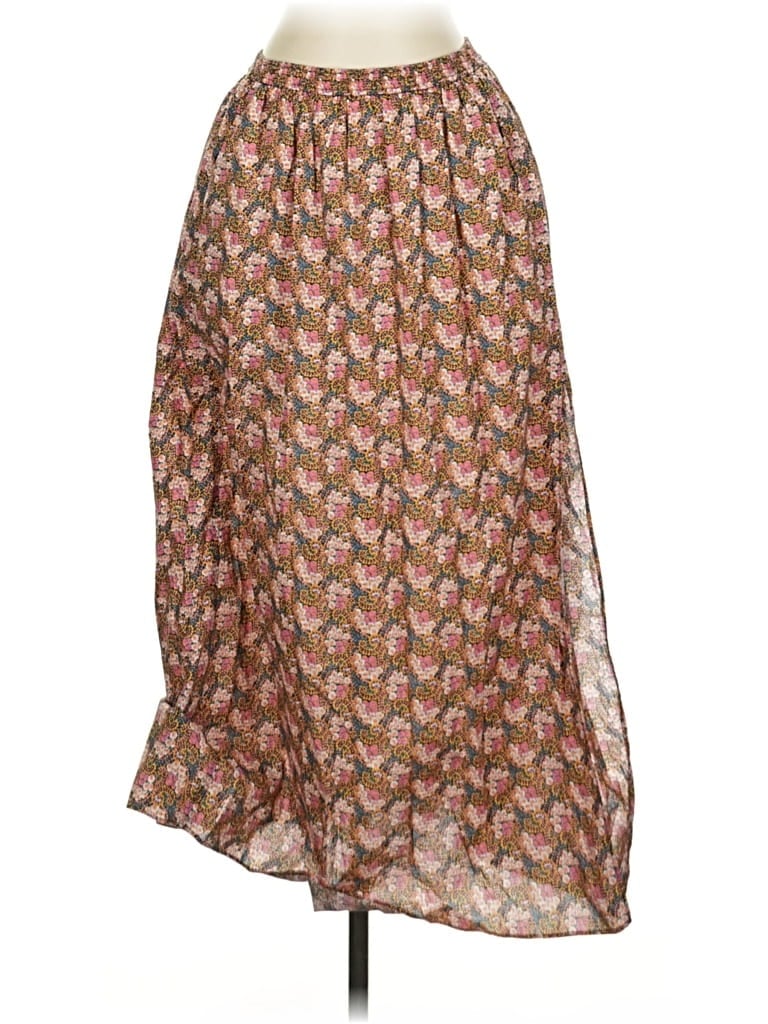 Pre-owned J.crew Collection Casual Skirt In Brown