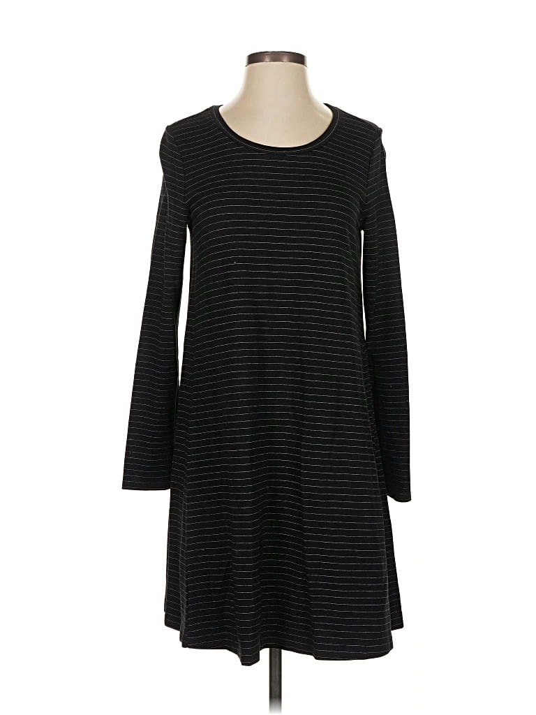 Pre-owned Ann Taylor Loft Outlet Casual Dress In Black