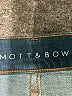 Mott & Bow Chevron-herringbone Blue Jeans Size 29 waist - photo 4