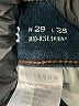Mott & Bow Chevron-herringbone Blue Jeans Size 29 waist - photo 5