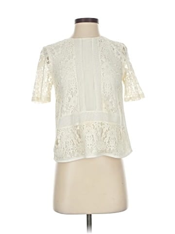 Sunday in Brooklyn Short Sleeve Blouse (view 1)