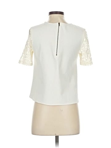 Sunday in Brooklyn Short Sleeve Blouse (view 2)
