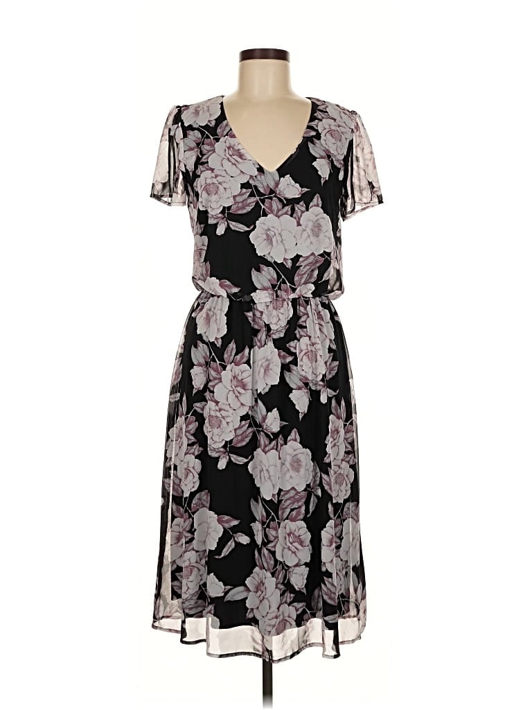 Pre-owned Connected Apparel Casual Dress In Gray