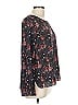 Saks Fifth Avenue 100% Polyester Black Long Sleeve Blouse Size L - photo 4