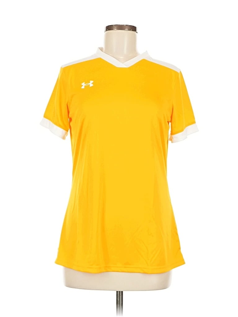 Under Armour Active T-shirt In Yellow