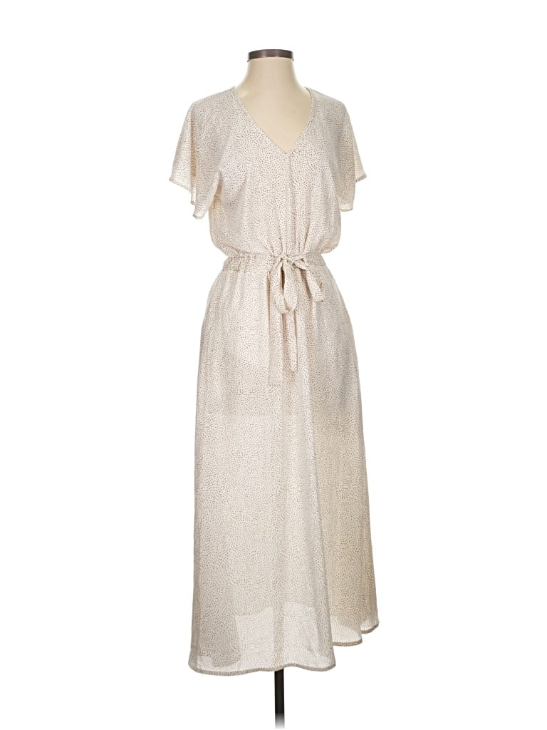 Pre-owned Sienna Sky Casual Dress In White
