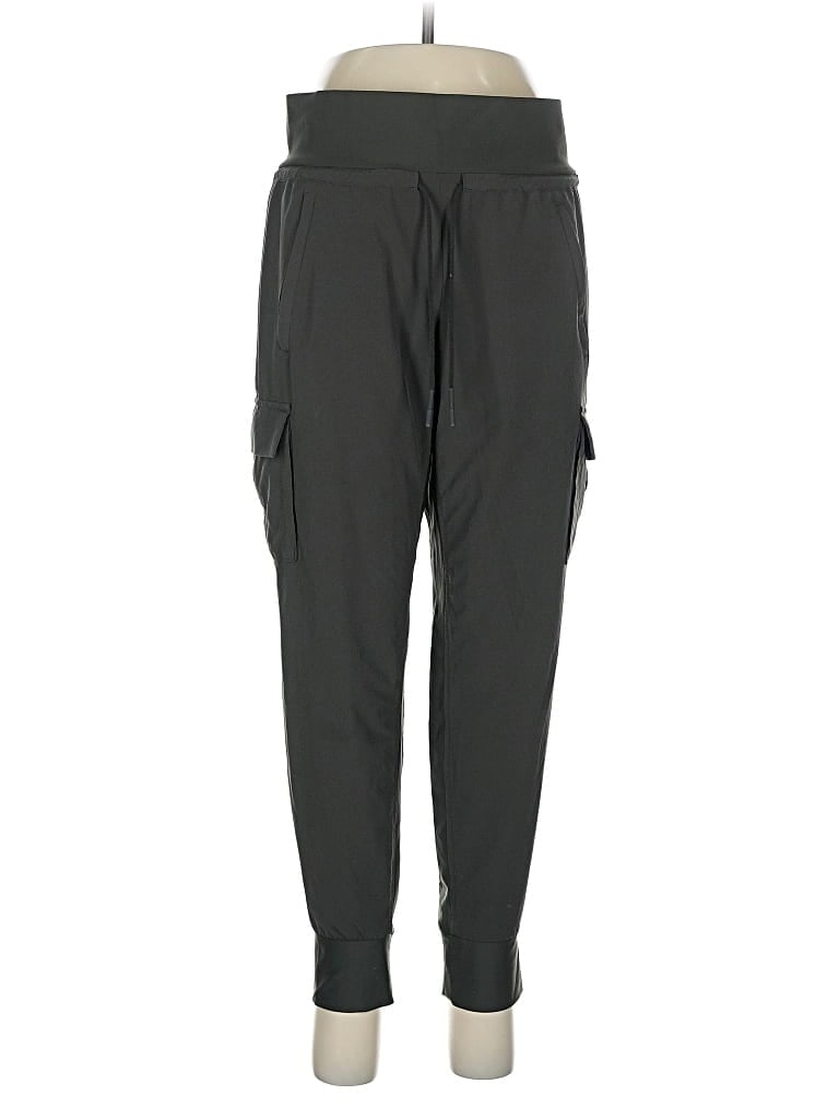 Pre-owned Athleta Cargo Pants In Gray