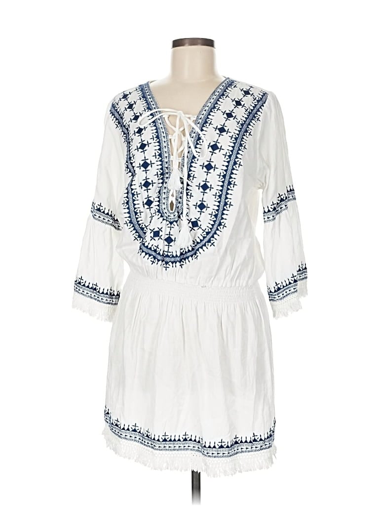 Click to view more detailed imagery on our partner's website Pre-owned Melissa Odabash Casual Dress In White