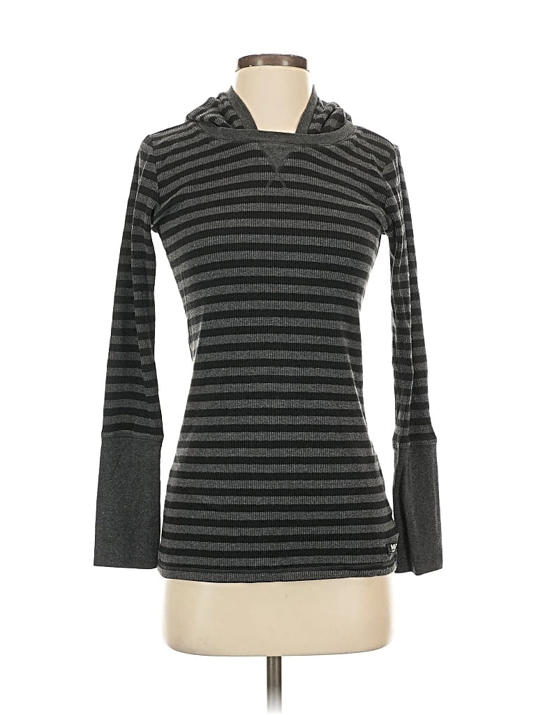 Pre-owned Marc New York Andrew Marc Long Sleeve Top Gray Cowl Neck Tops