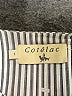 Cotélac Stripes Gray Casual Dress Size Sm (1) - photo 7