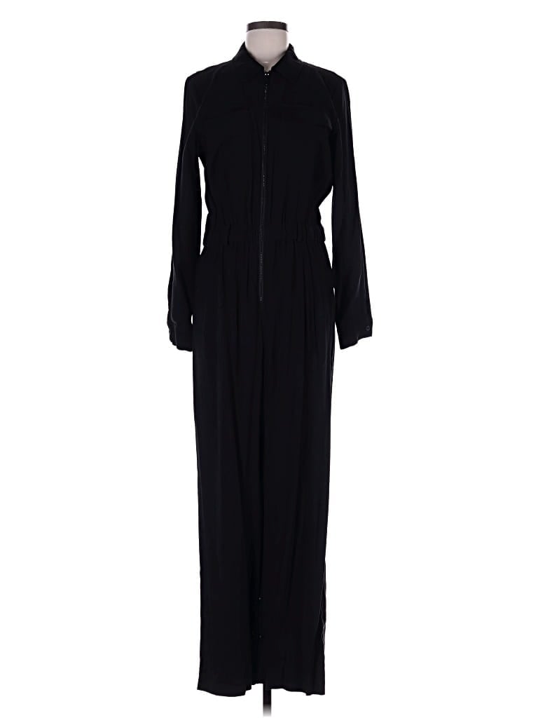Pre-owned Dkny Jumpsuit In Black