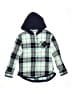 Justice Argyle Green Long Sleeve Button-Down Shirt Size 10 - photo 1