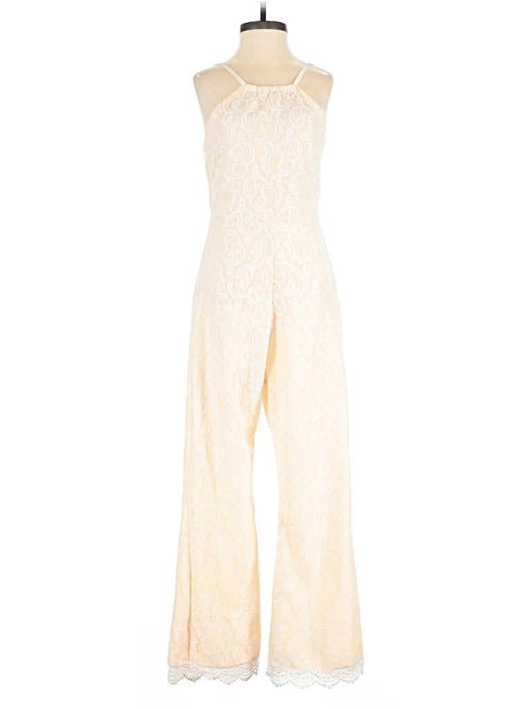 Pre-owned Unbranded Jumpsuit In White