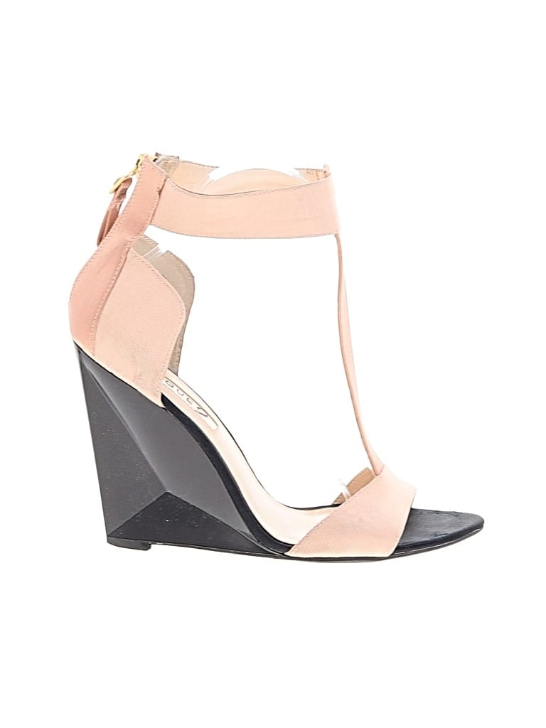 Pre-owned Boutique 9 Wedges In Brown