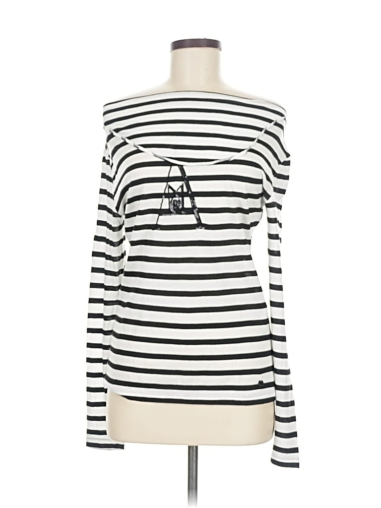 Click to view more detailed imagery on our partner's website Pre-owned Armani Jeans Long Sleeve T-shirt In White