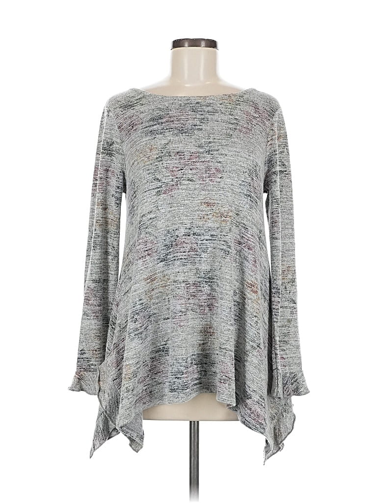 CUPIO Pre-owned Pullover Sweater In Gray