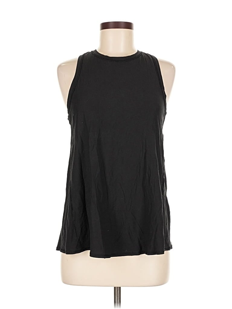 Pre-owned Lululemon Athletica Sleeveless T-shirt In Black