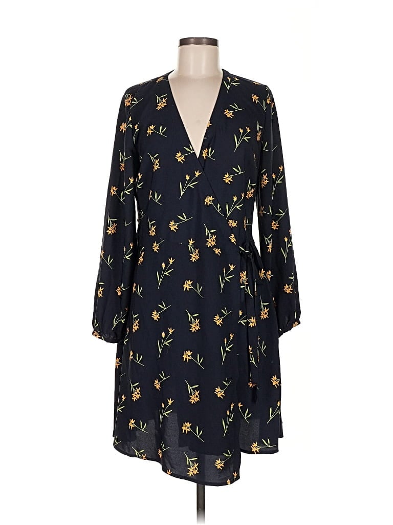 Pre-owned Ann Taylor Loft Outlet Casual Dress In Black