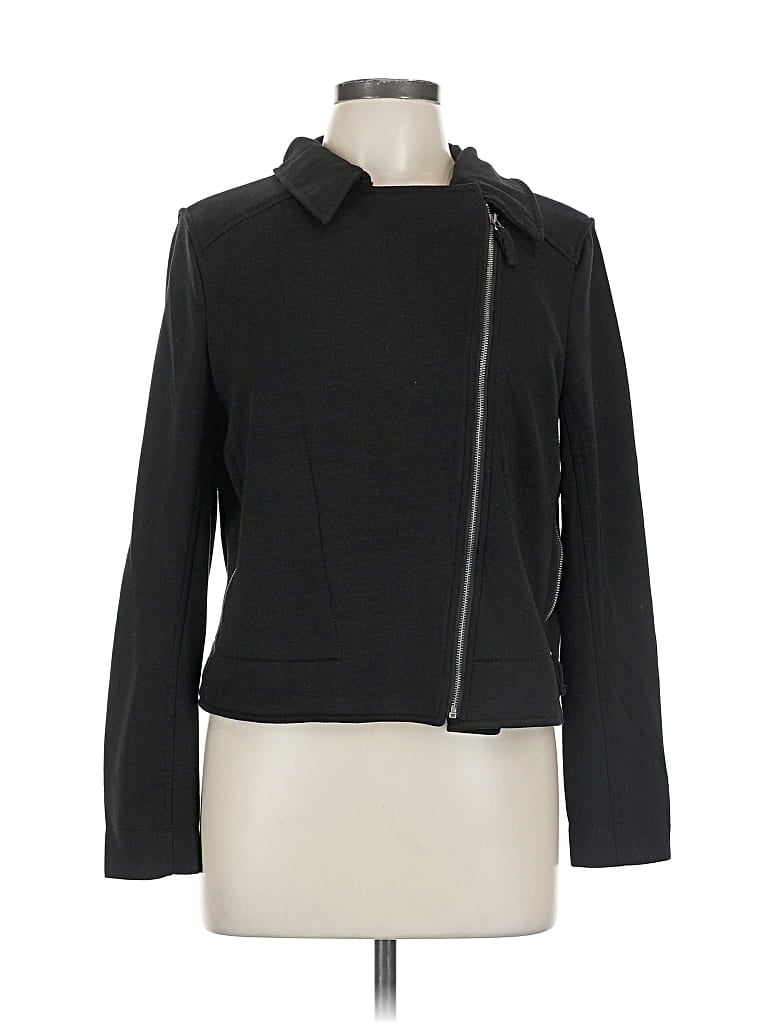 Pre-owned Max Studio Cardigan Sweater In Black