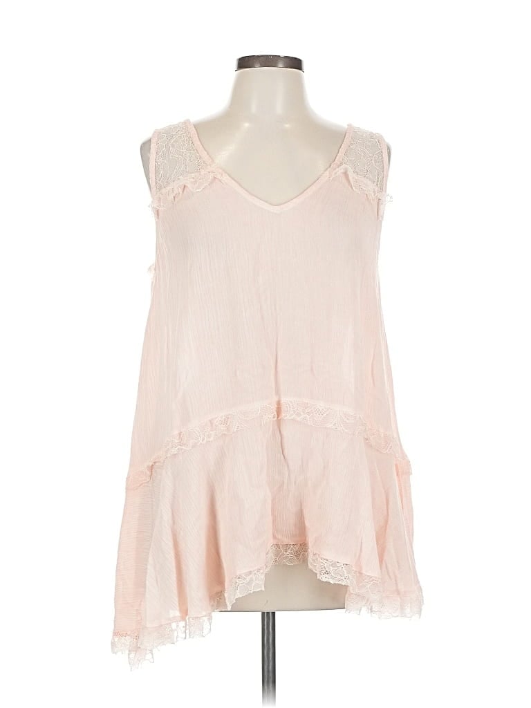 Pre-owned Very J Sleeveless Blouse In Pink