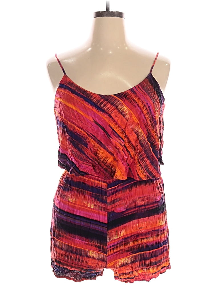 Pre-owned Arizona Jean Company Romper In Orange