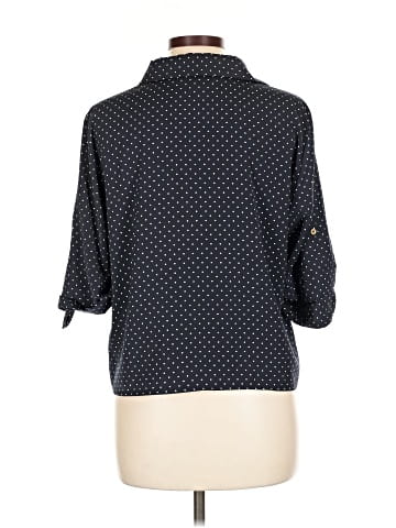 MICHAEL Michael Kors 3/4 Sleeve Button-Down Shirt (view 2)