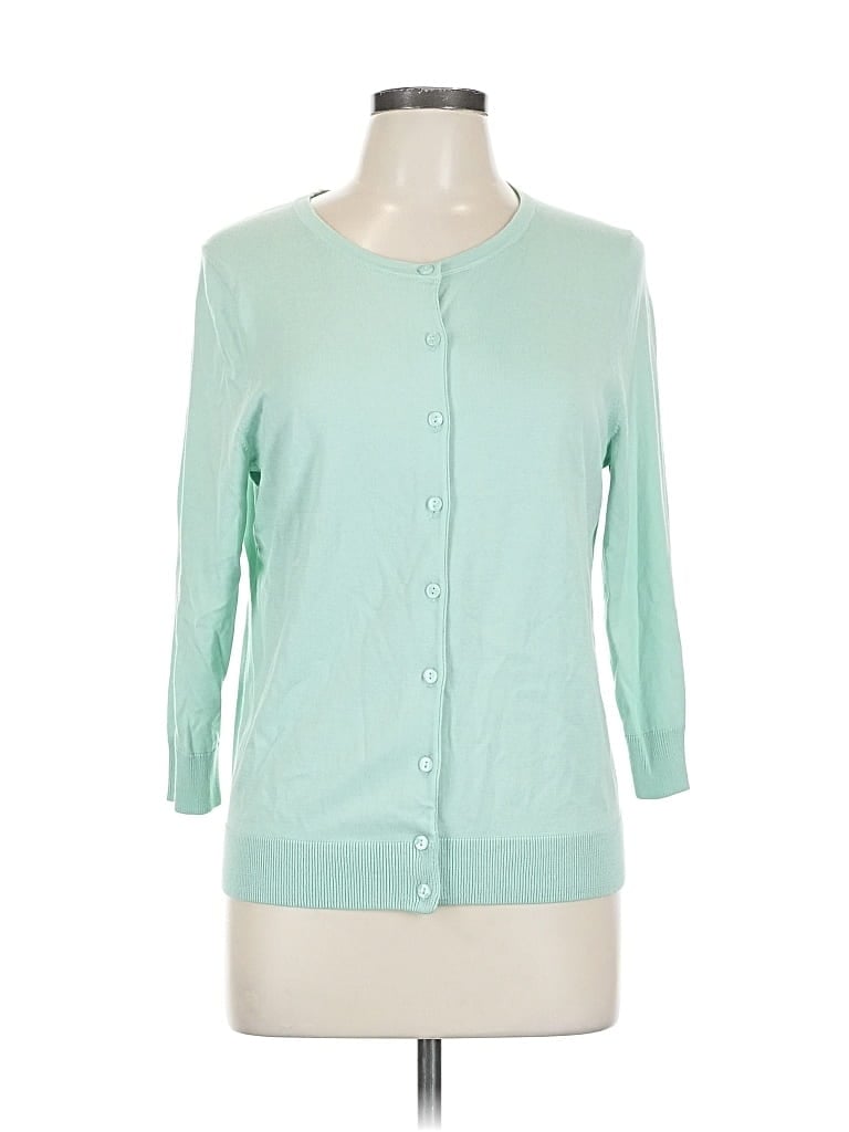 Talbots Outlet Cardigan Sweater In Green