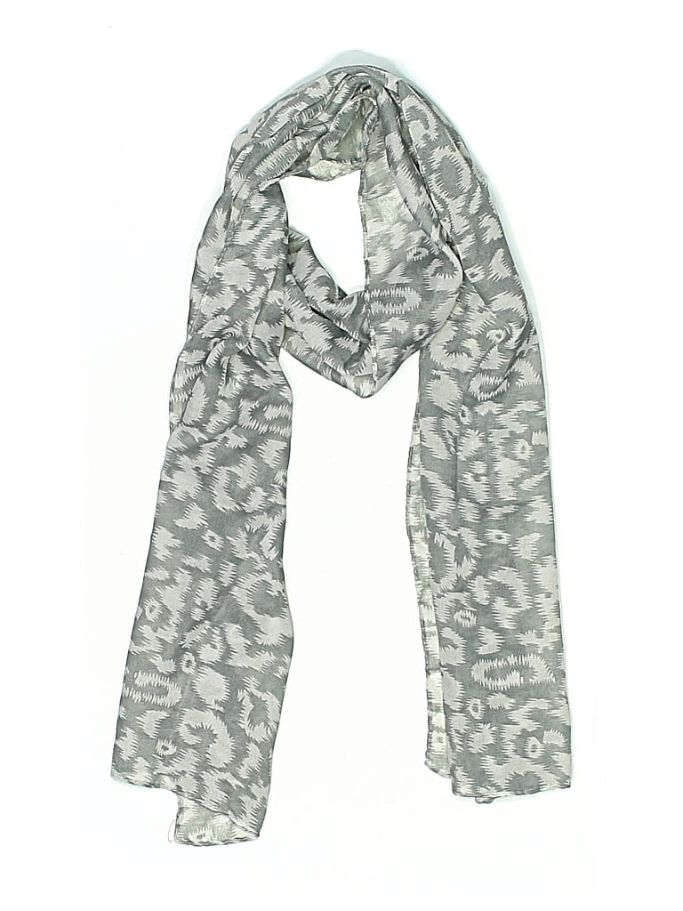 Pre-owned Unbranded Scarf In Gray