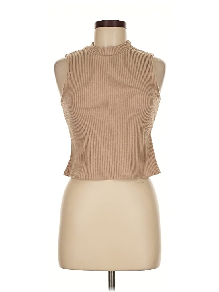 Pre-owned Mi Ami Sweater Vest In Brown