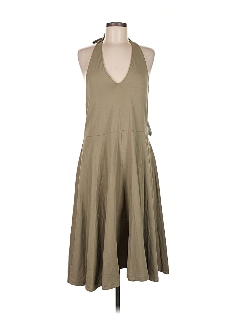 Pre-owned Lands' End Casual Dress In Brown