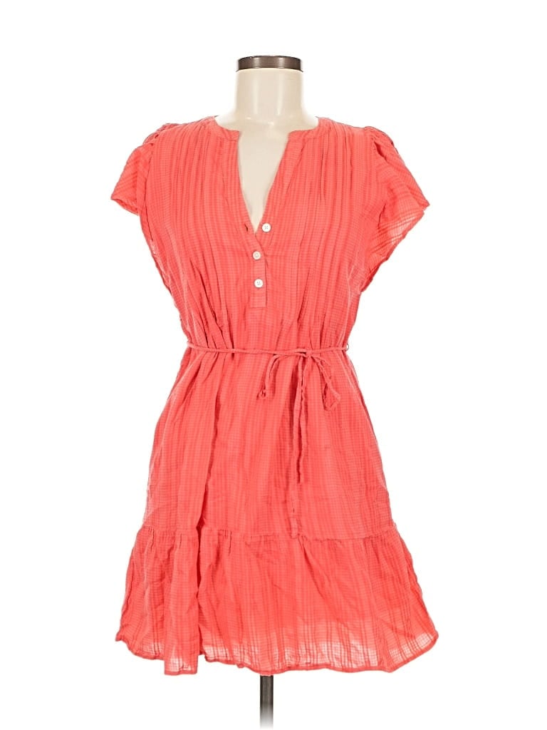 Pre-owned Ann Taylor Loft Casual Dress In Orange