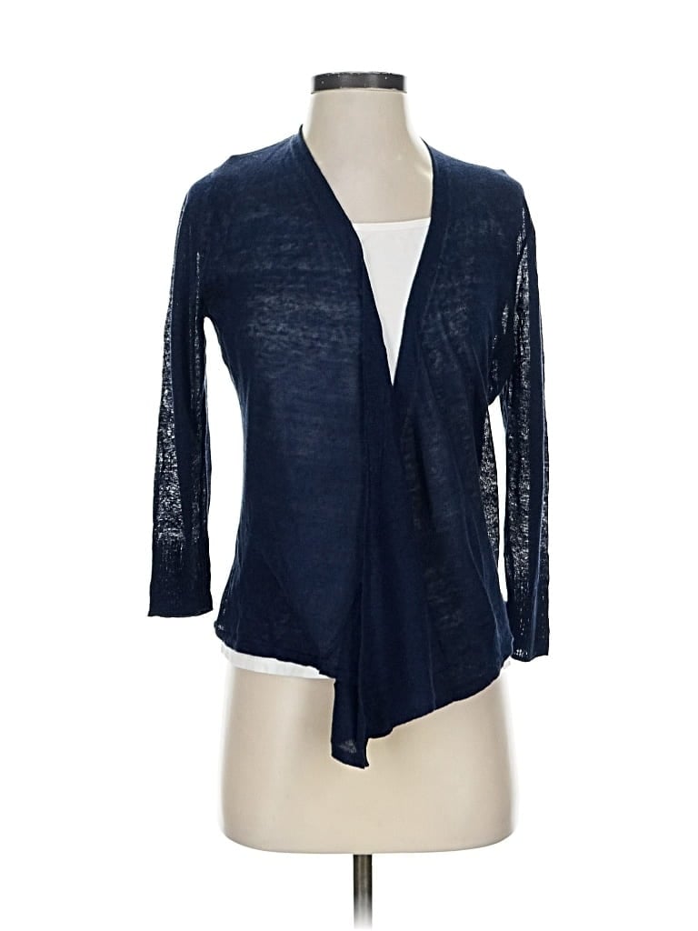 Pre-owned Nic + Zoe Kimono In Blue