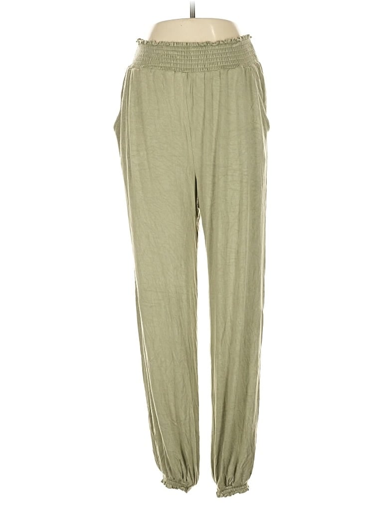 Pre-owned Aqua Casual Pants In Green