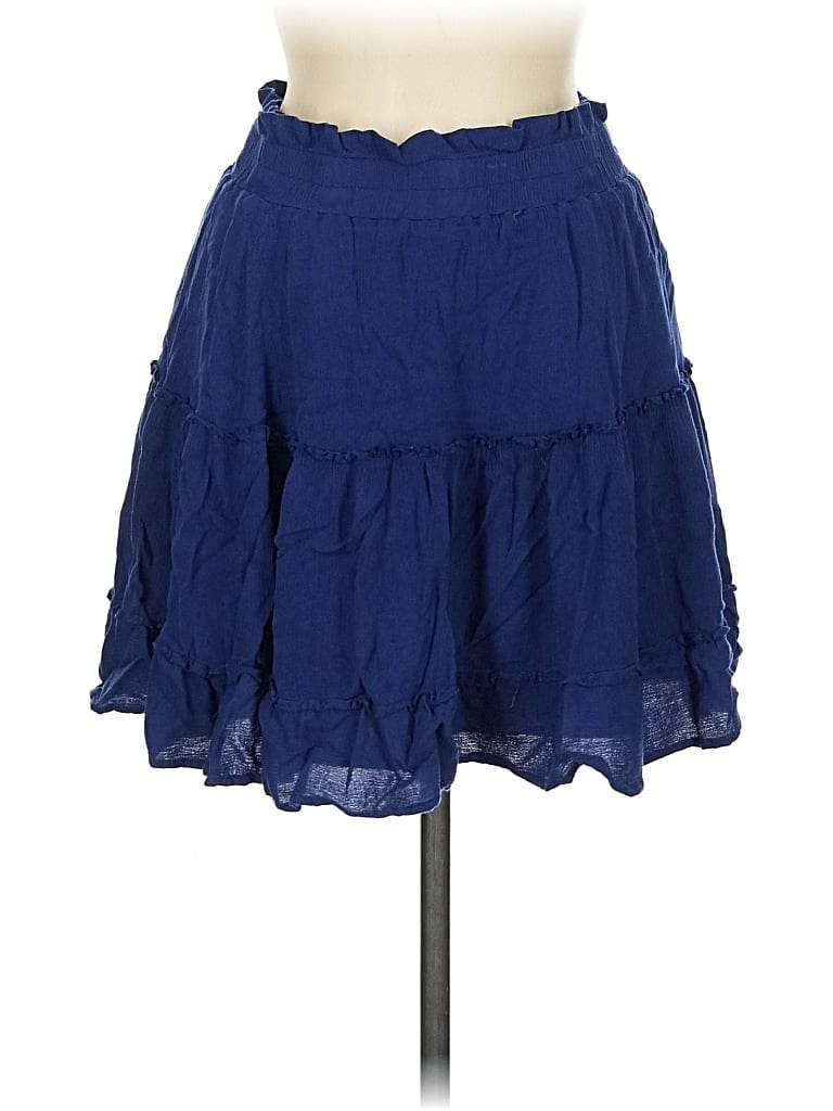 Pre-owned Unbranded Casual Skirt In Blue