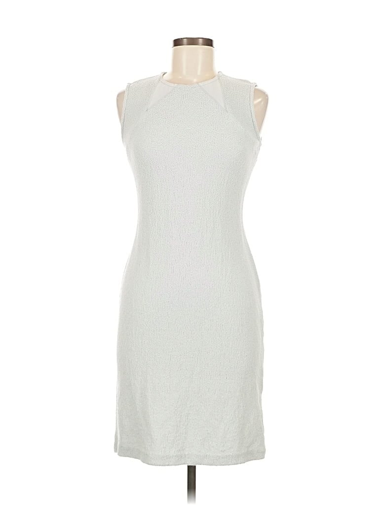 Pre-owned St John Casual Dress In Gray