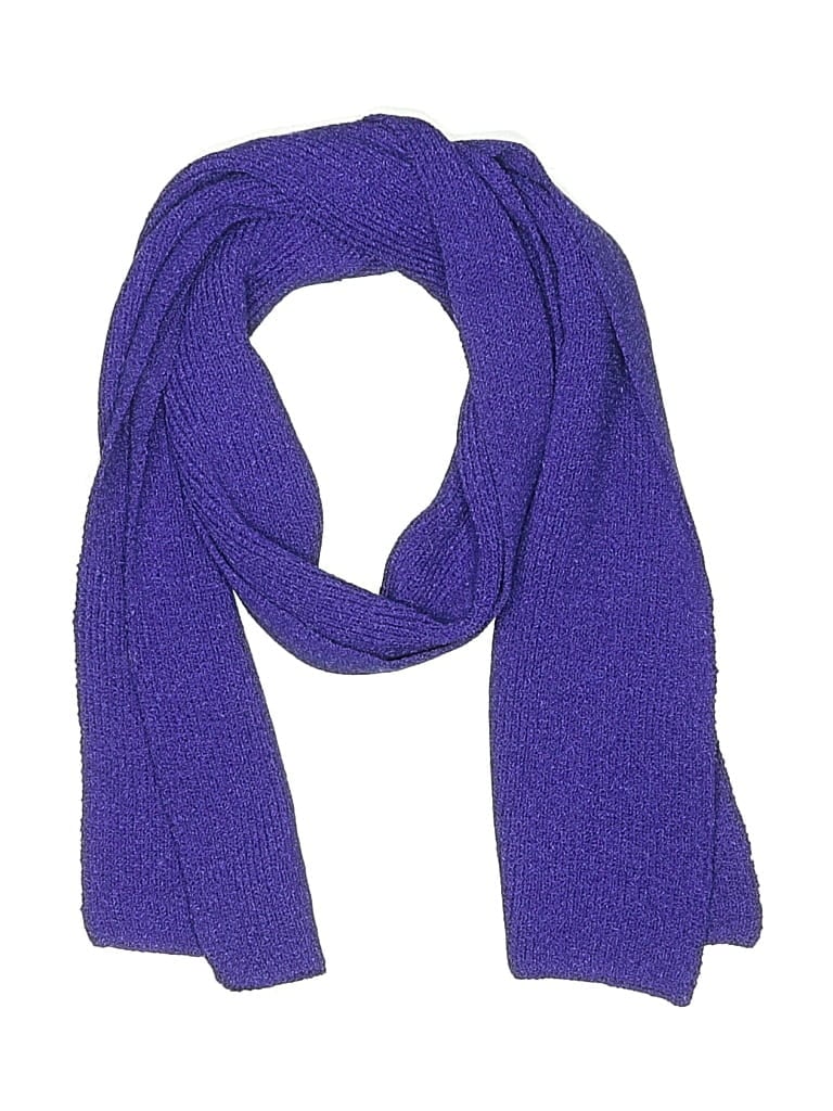 Pre-owned Unbranded Scarf In Blue