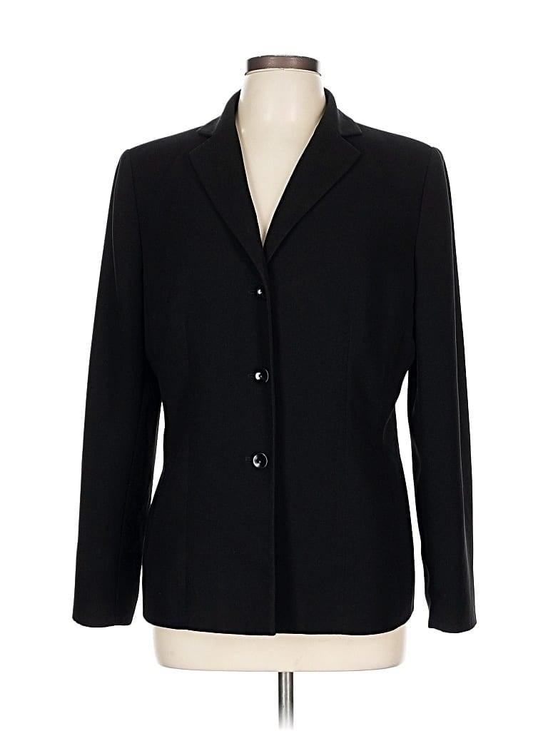Pre-owned Le Suit Blazer Jacket In Black