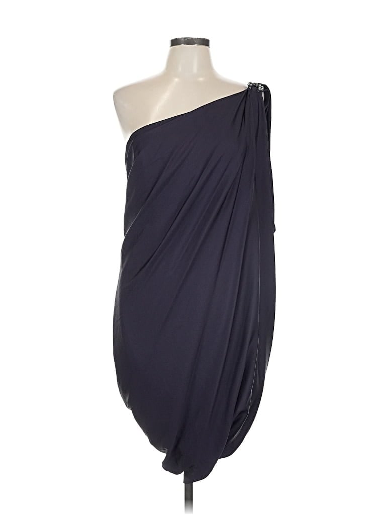 MAX AZRIA Pre-owned Cocktail Dress In Gray
