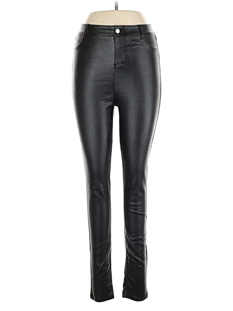 Pre-owned Fashion Nova Active Pants In Black