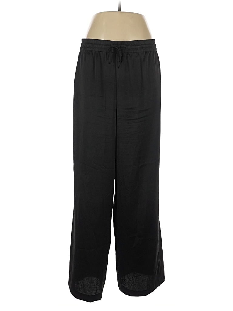 Pre-owned H&m Casual Pants In Black
