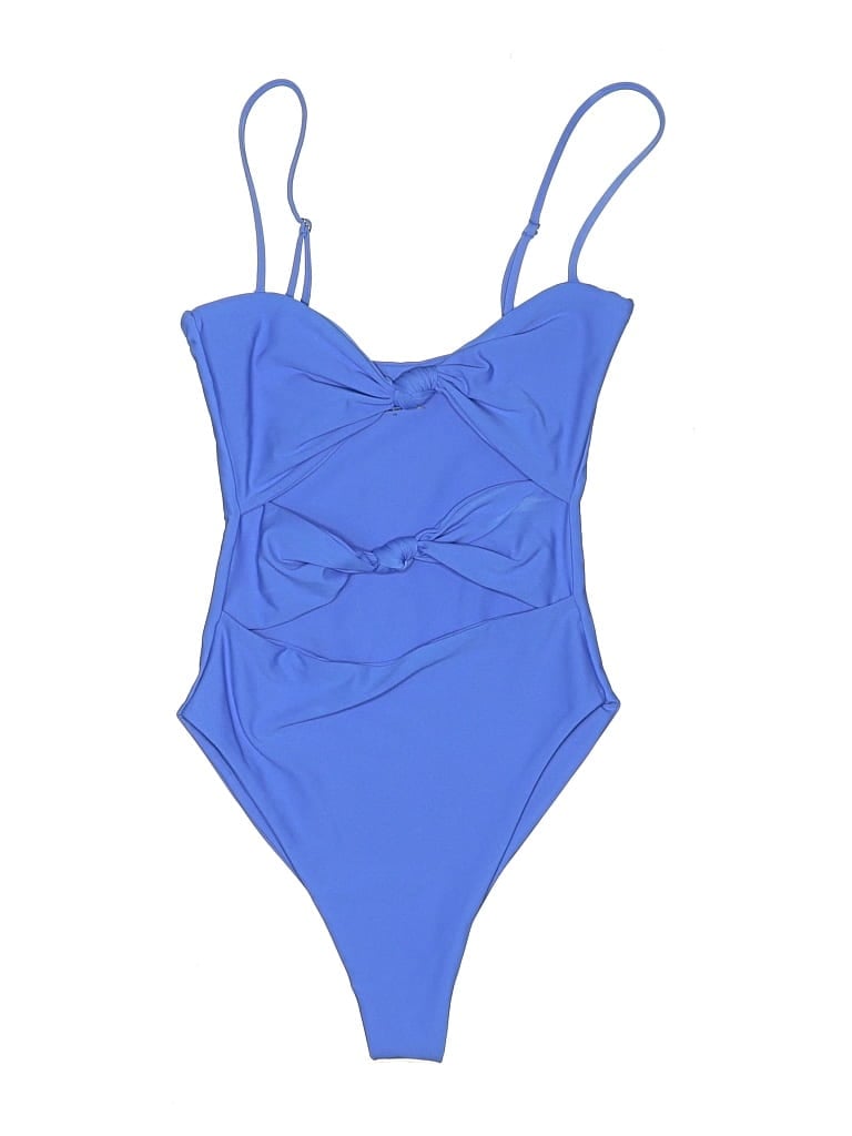Pre-owned Skatie One Piece Swimsuit In Blue