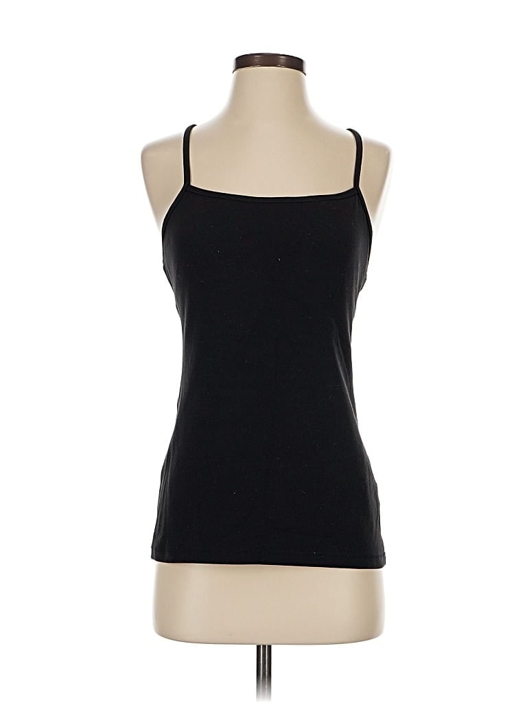 Pre-owned Lululemon Athletica Tank Top Black Halter Neckline Tops