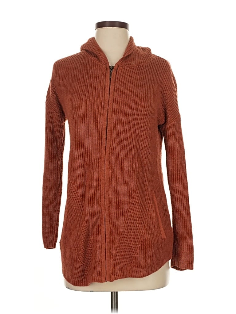 Pre-owned Max Studio Pullover Sweater In Brown