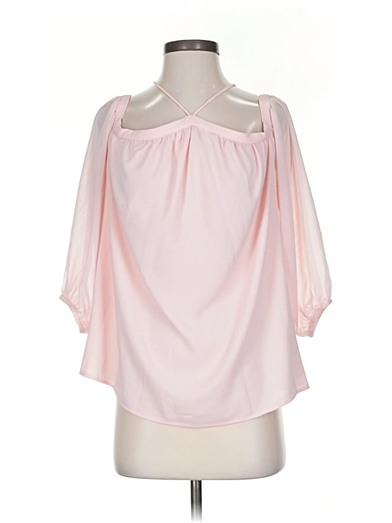 1.state 3/4 Sleeve Blouse In Pink
