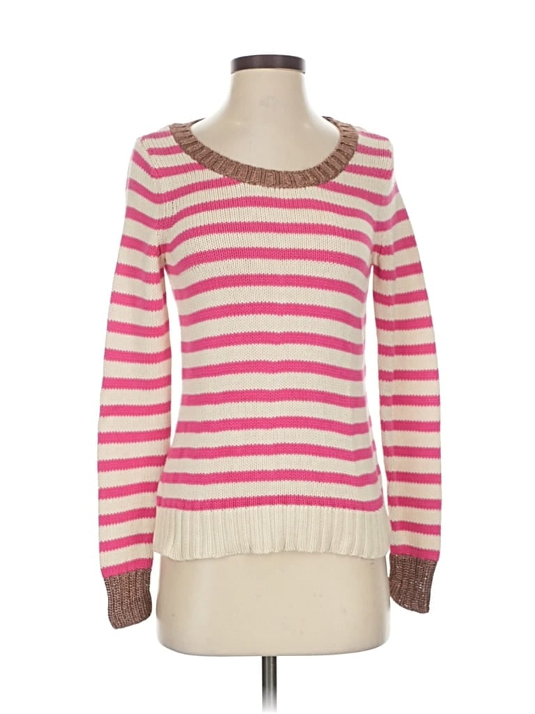 Pre-owned Banana Republic Pullover Sweater In Pink