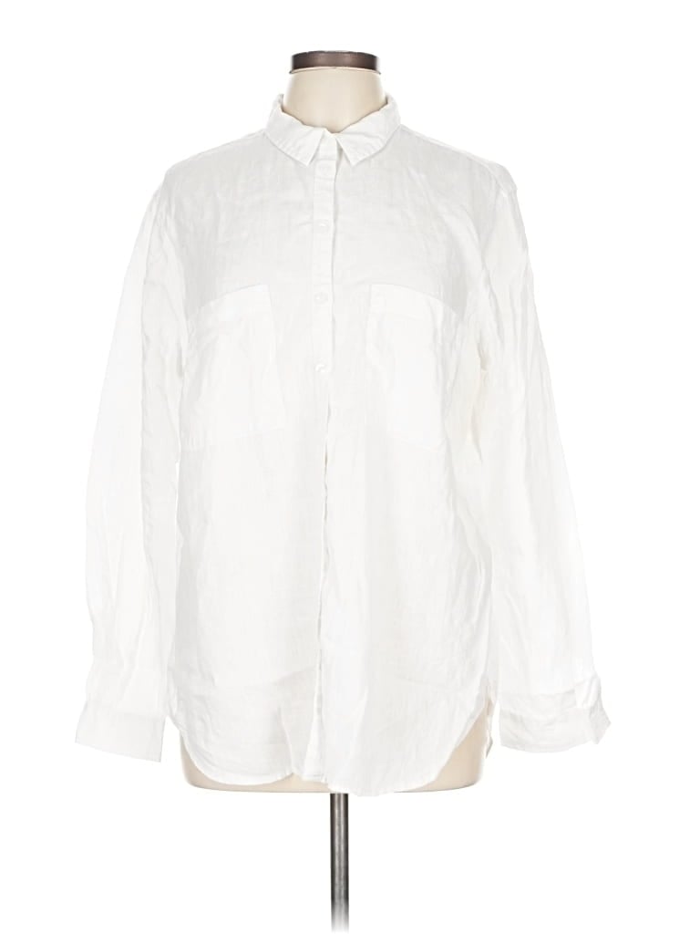 Click to view more detailed imagery on our partner's website Pre-owned Boden Long Sleeve Button Down Shirt In White